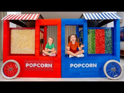 Vania und Mania und Rainbow Popcorn Abenteuer 🌈 Sammlung von Videos für Kinder | Vania Mania DE