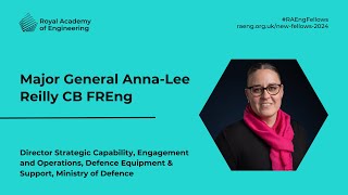 New Fellow 2024: Major General Anna-Lee Reilly CB FREng