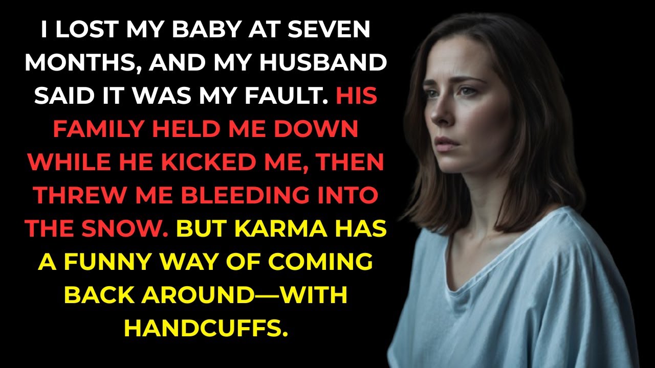 I Lost the Baby, and My Husband Said It Was My Fault—Then His Family Held Me Down While He Kicked Me
