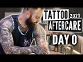 How To Treat A NEW Tattoo: Step By Step AFTERCARE Guide To Get AMAZING HEALS