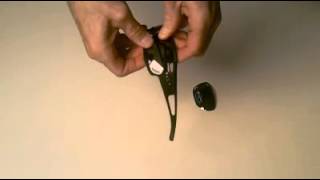 Chums Glasshopper Visor Clip - One Piece Metal Visor Vlip/Easy One Handed Use