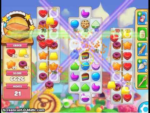 Level 989 Cookie Jam (no boosters)