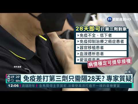 中央宣布 週五起開放疫苗全面混打!