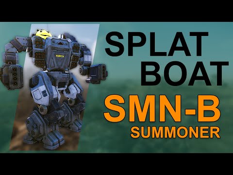 Eight SRM's... SUPER SPLAT! - Mechwarrior Online (Summoner Build & Gameplay)