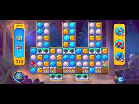 Fishdom level 11970 no boosters フィッシュダム ノーマル