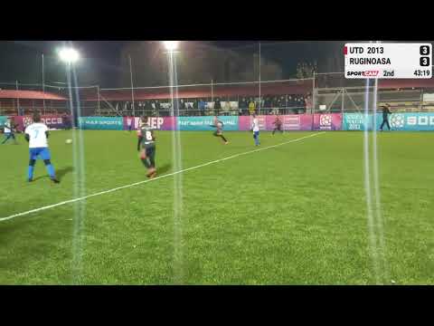 Camp. U10 - cat. 2012: United Juniors Iasi 2013 (rosu-negru) - Unirea Ruginoasa 5-3 (1-1). Rezumat.
