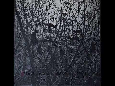 Lo Jhy-yen Paper-Cutting Painting "Moon Night Monkeys"  羅在殷 剪紙畫 "夜猴"