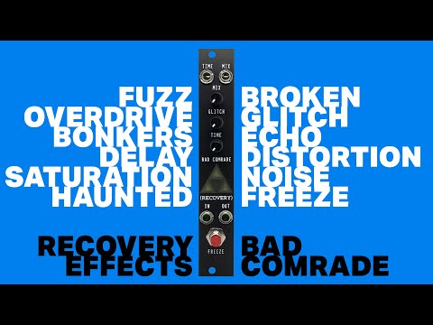 Recovery Effects Bad Comrade Delay/Distortion Eurorack Module image 3