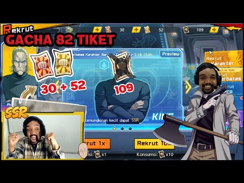 Gacha HOKI atau AMPASSS 82 Tiket!! + F2P Alasan gak gacha King - One Punch Man The Strongest