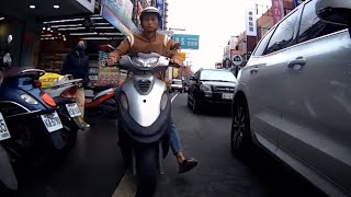 被外勞撞他直接跑掉