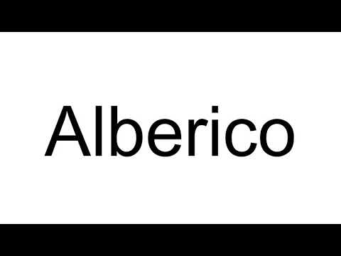How to Pronounce Alberico