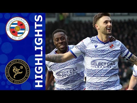 Reading vs Burton Albion 2-0 Highlights | League One - 2025/2026