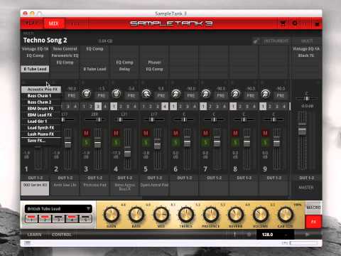 SampleTank 3 Tutorial 5: The MIX Page