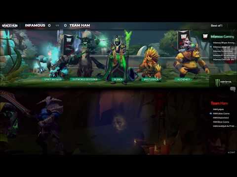 INFAMOUS vs HAM - TI9 SA Closed Qualifier