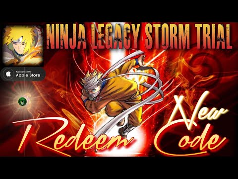 Ninja Legacy: Storm Trial New Redeem Code 🎁 Valid Til (10/12) Naruto RPG game - iOS