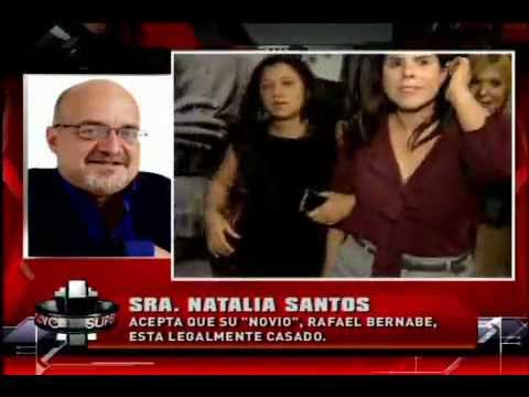 SuperXclusivo 10/23/12 - Acepta Natalia Santos que su "novio" Rafael Bernabe está casado 1/2