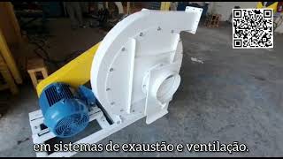 Manutenção em Exaustor Centrífugo