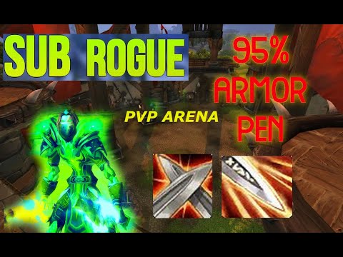 classic wrath- subtlety rogue MAX armor penetration gear is broken!