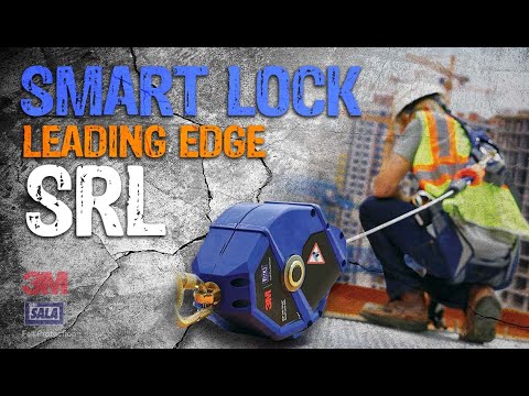 3M DBI SALA 3503890 Smart Lock Edge Modular Self Retracting Lifeline Galvanized Cable Steel with Swivel Snap Hook