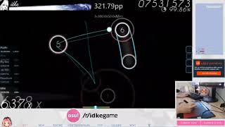 [8.16⭐Live] idke | Muzzy - Calling Out (Speed Up) [Arles] 99.49% 1615/1729x | Snipe Mathi {#1 💖 6❌}