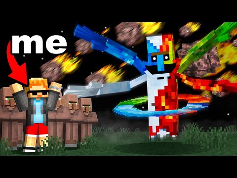 I Made A ELEMENTAL VILLAGER To Scare My Friends