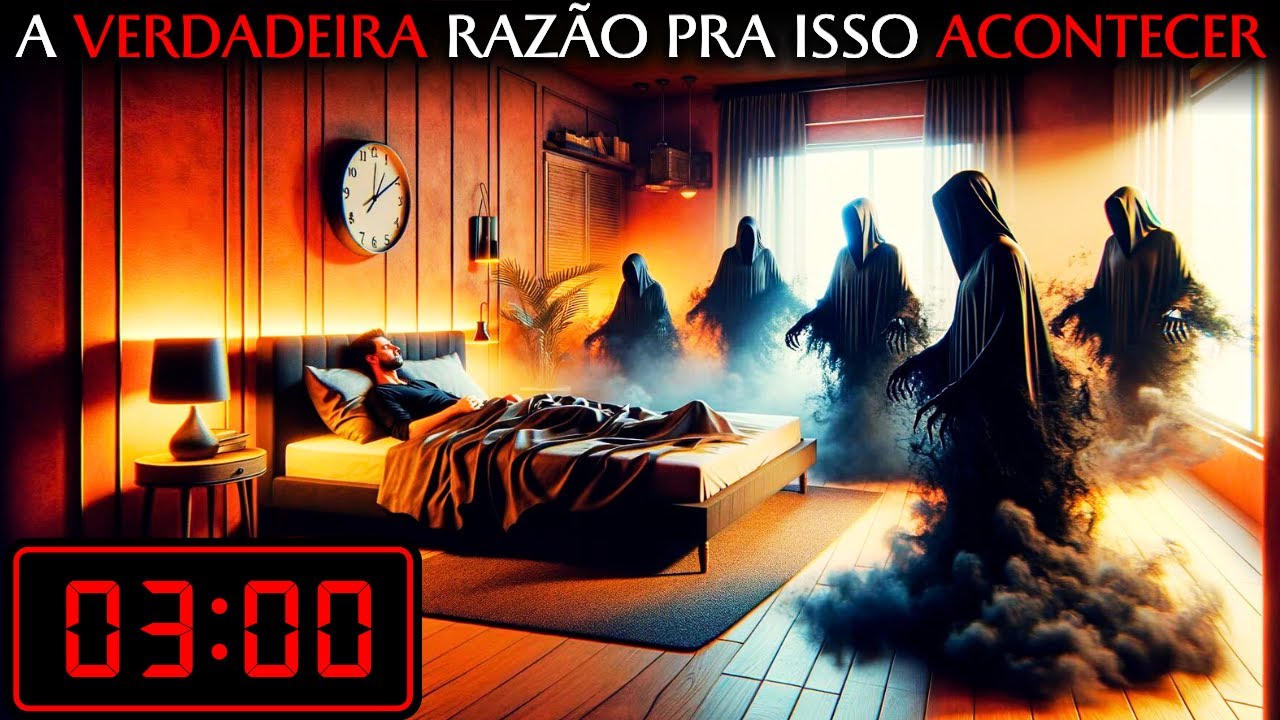 PORQUE DEUS Te ACORDA Ás 3 Da MANHÃ? | (ESSE Vídeo Te CAUSARÁ ARREPIOS)
