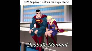 A Supergirl foi a única que perdeu Krypton de verdade #edit #ligadajustiça #filmes #superman #shorts