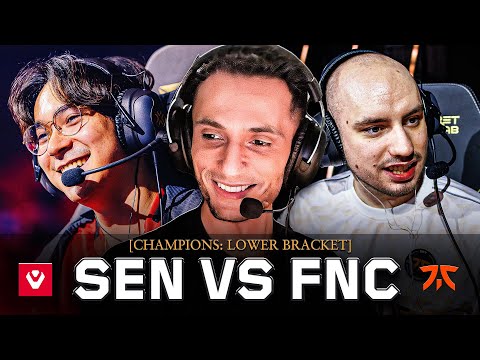 Will SEN go home? | FNS Reacts to Sentinels vs FNATIC (Valorant Champions 2024)