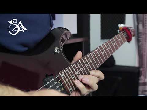 Emotional Melodic Guitar Solo 4 by Stel Andre (Andy James Backing Track Steve Vai style)