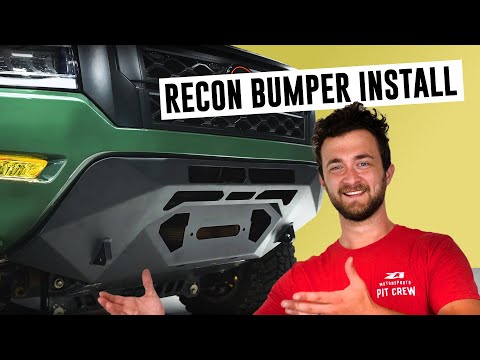 Nissan Frontier Recon Bumper Install