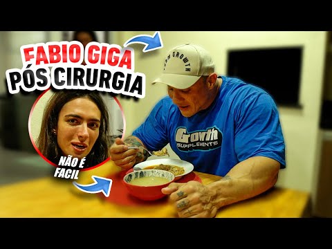 DIFICULDADES DO FABIO GIGA DEPOIS DA CIRURGIA *Julia teve uma surpresa*