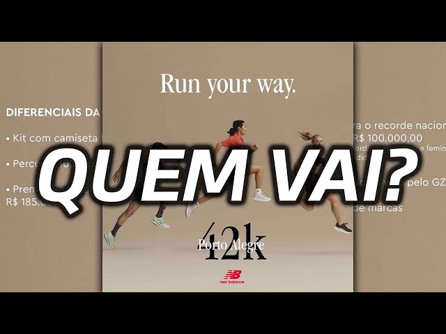 QUEM FOI O(A) SORTUDO(A) que VAI CORRER a NB42K Porto Alegre com tudo pago (exceto aéreo)