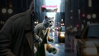 Dad doesn’t love me anymore? #cat#funnycats#kitten#aiimages#AI#poorcat#kucing#shorts#respect#sad