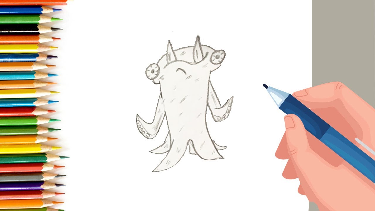 How to sketch a monster | Ep 39 | 6 minutes 100 days challenge