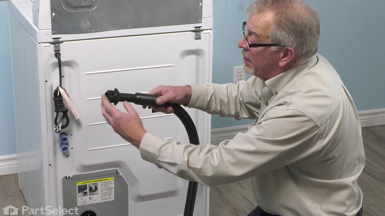 Replacing your Admiral Washer Drain Hose with Bend and Stay Replacing your Admiral Washer Drain Hose with Bend and Stay