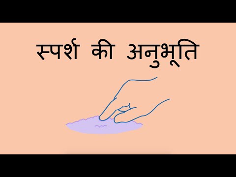 स्पर्श की अनुभूति - Sense of Touch (Hindi)