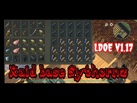 LDOE raid base Sythornz w/ Suicide Trick | Last Day on Earth