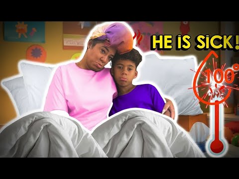 Steven Woke Up Sick… Our Morning Took a Turn