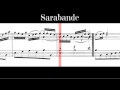 BWV 815: French Suite No.4 in E-flat Major (Scrolling)