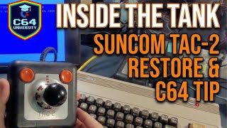 The Indestructible Controller? Cleaning the Suncom TAC-2 + C64 Port Swapping Tip