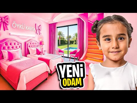 ÖYKÜNÜN ODASINI YENİLİYORUZ ! YENİ ODA ALIŞVERİŞİM !? | Gamze Karta Öykü Karta