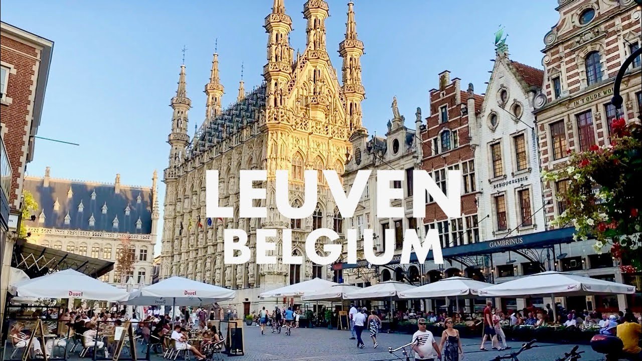 Leuven Belgium tour. Quirky, unspoiled gem! ♥️ Leuven university town 15 min. from Brussels ✈️