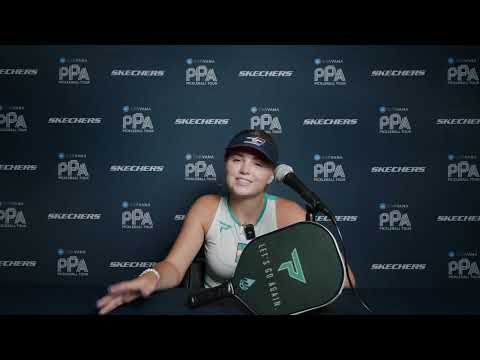 Anna Leigh Waters - Single's Finalist - Cincinnati Open
