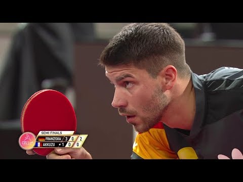 Patrick Franziska vs Can Akkuzu | MT-SF | 2019 European Championships