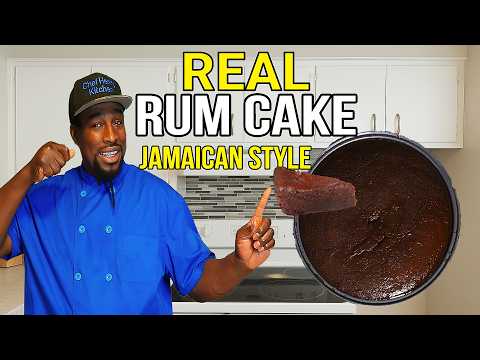 How to make Real Jamaican Black Rum Cake Recipe | Moist, Rich & Authentic