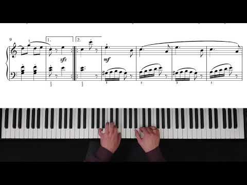 Burgmuller - Arabesque Op. 100, No. 2 - 3,200pts