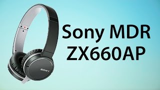 Video thumbnail for Видеообзор на Наушники Sony MDR-ZX660AP (Review Sony MDR-ZX660AP headphones) by zvukovik.TV - магазин наушников