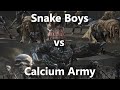Calcium Army Vs Snake Boys