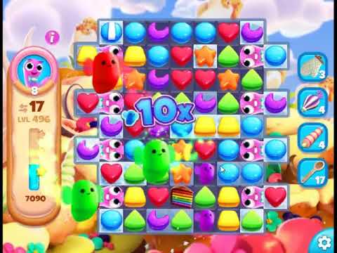 Cookie Jam Blast Level 496 - NO BOOSTERS 🍪 | SKILLGAMING ✔️