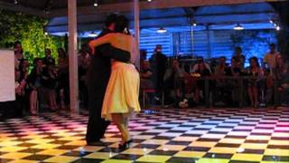 Pamela Ramos Aracena y Carlitos Espinosa Tango